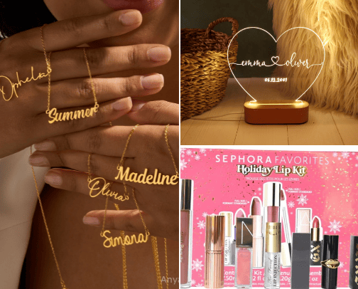 Gift guide for Her cover photo collage