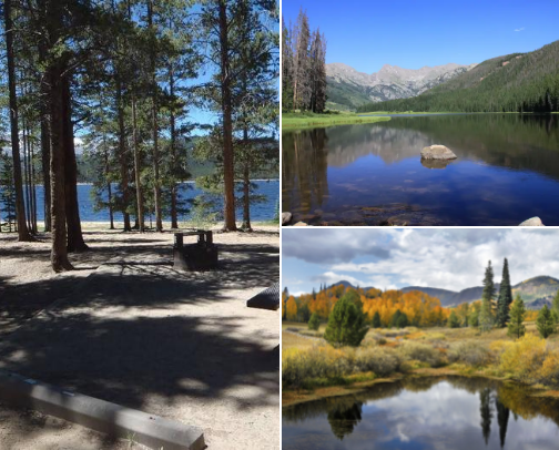 Best Colorado Campgrounds cover photo collage
