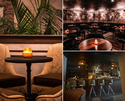 the chic & cozy cocktail (and bar/cafe) scene in chicago cover photo collage