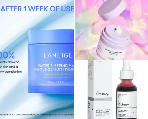 Skincare That Actually Works for Me cover photo collage