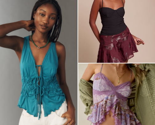 Earthy outfits cover photo collage