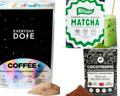 Coffee Alternatives cover photo collage
