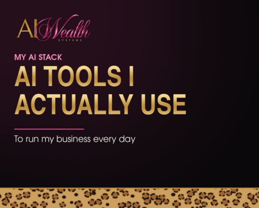 AI Tools I Actually Use to Run My Business cover photo collage