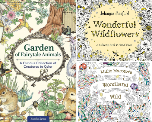 Colouring book for art lovers. cover photo collage