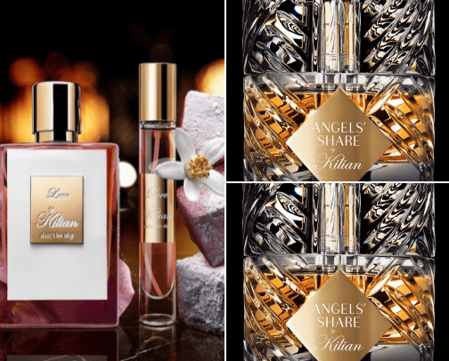 Fragrance KILIAN cover photo collage