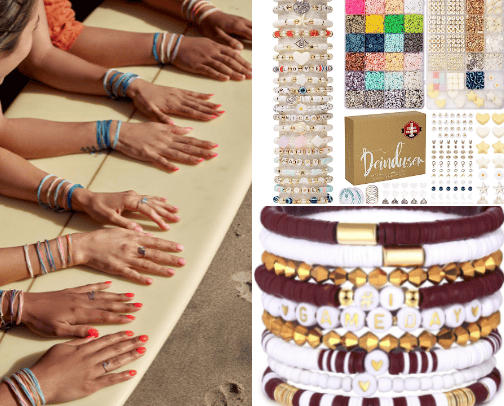 Explore the range of trendy bracelets... cover photo collage