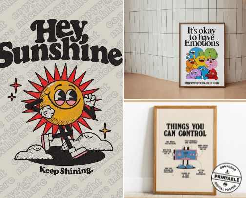 Mental Health 🧠 cover photo collage