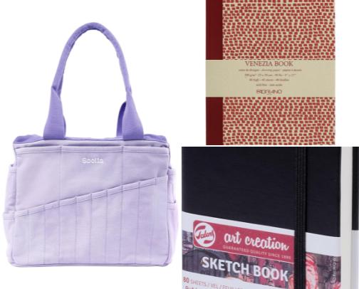 What’s in my Art Bag? cover photo collage