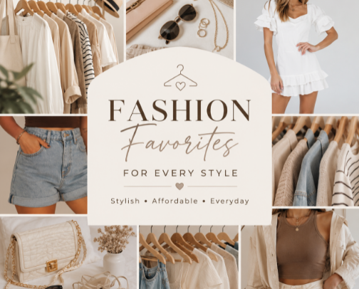 Fashion Favorites for Every Style cover photo collage