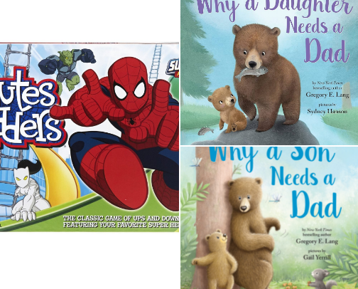 Children's Toys and Books cover photo collage
