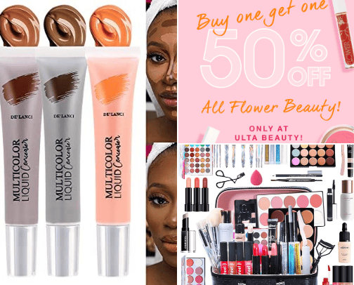 The Latest In Makeup, Skin Care, Fragrance & Hair Care cover photo collage