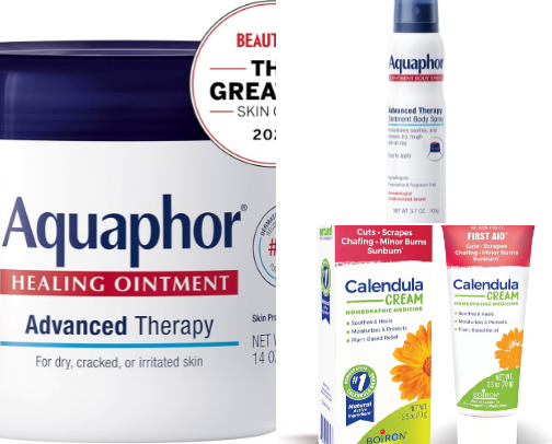 Radiation must haves for healing and skin care cover photo collage