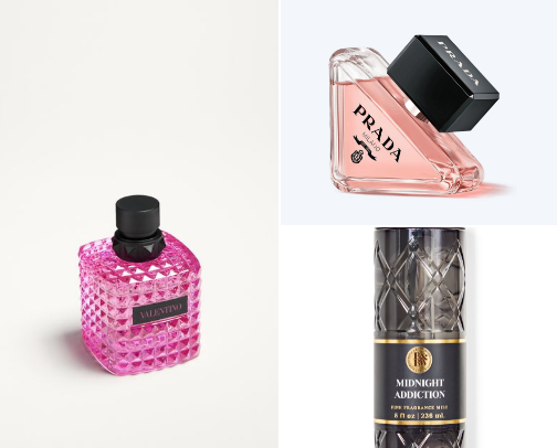 My favorite scents cover photo collage