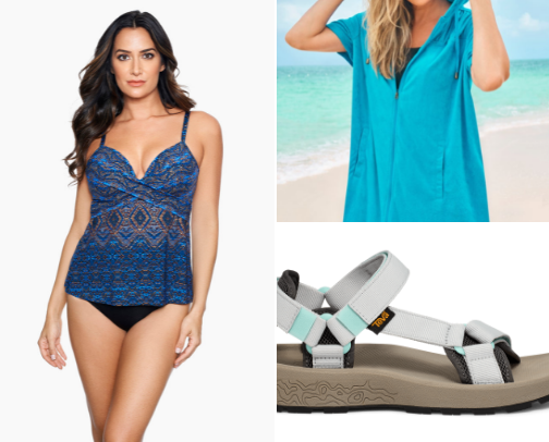 Going swimming with the toddler cover photo collage
