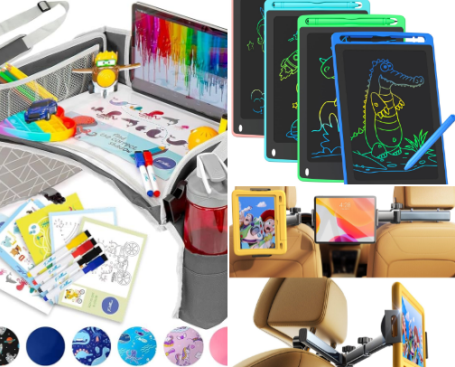 Road trip essentials cover photo collage