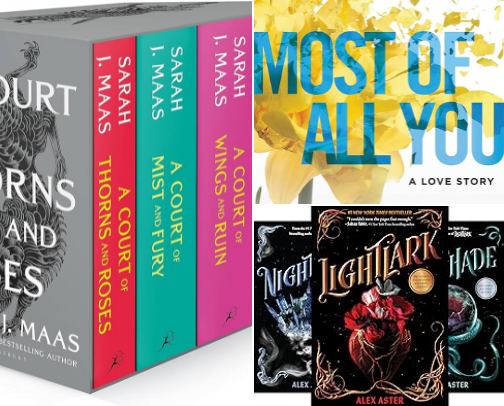 ​The Great Escape: Books to Get Lost In cover photo collage