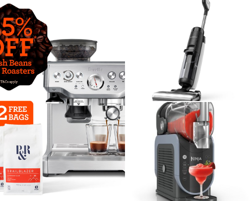 Home appliances cover photo collage