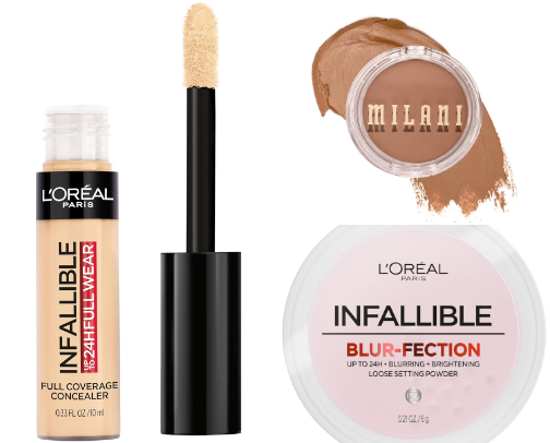 Affordable Drug Store Makeup Faves cover photo collage