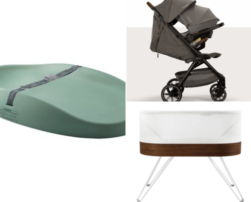 MINIMALIST BABY MUST HAVES cover photo collage