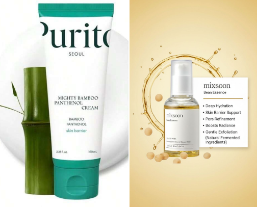 🧴k-beauty skincare essentials cover photo collage