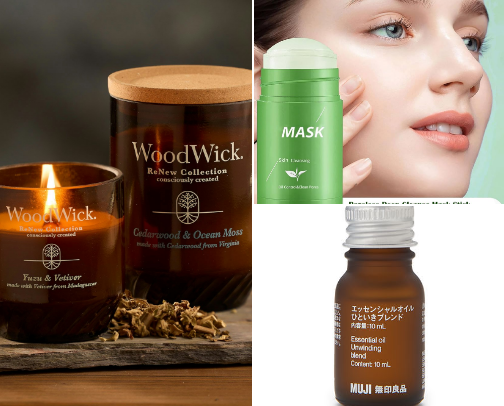 Self-Care: Must-Haves for a Calm & Reset Mind cover photo collage