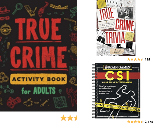 Things to Do After Dark – Interactive Horror, Mystery & Crime Challenges cover photo collage