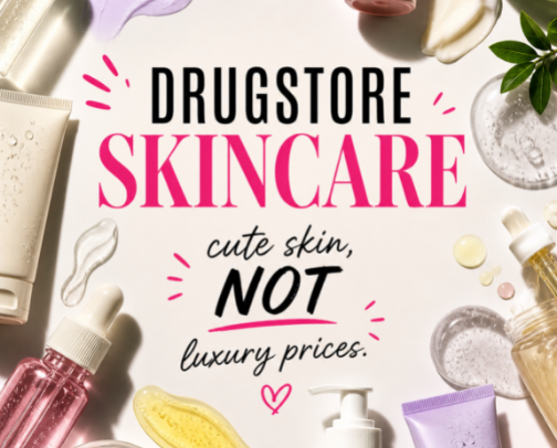 The Best of Drugstore Skincare cover photo collage