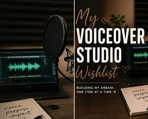 🎙️ Home Voiceover Studio Essentials cover photo collage