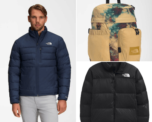North face cover photo collage