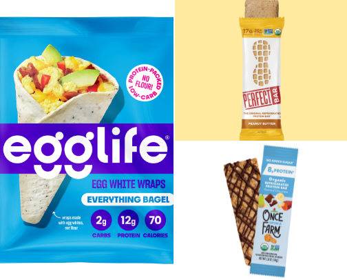 Refined Sugar Free Protein Snacks cover photo collage