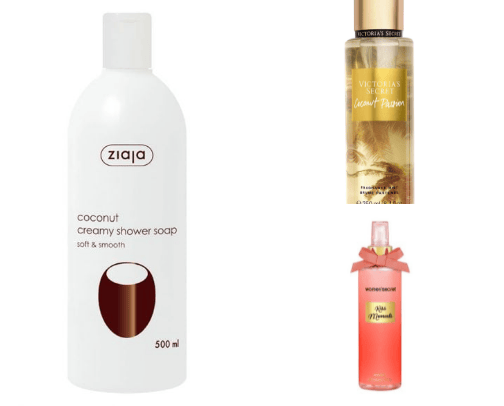 Body care cover photo collage