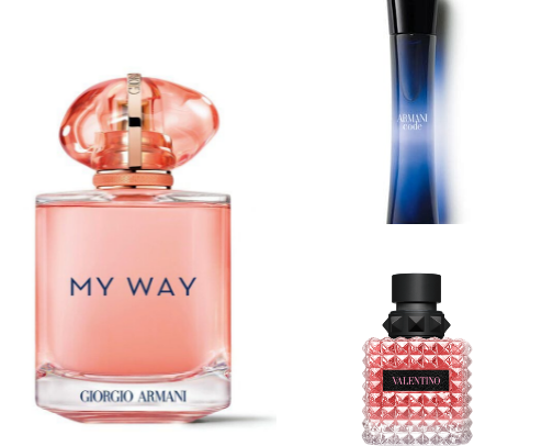 Perfume and body spray! cover photo collage