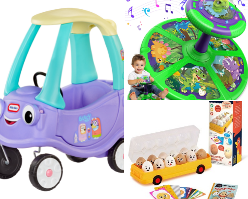 Favorite Toys for Toddlers 18-24 Months Old! cover photo collage