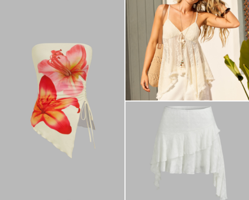 Summer Clothing cover photo collage