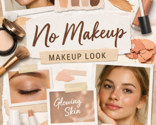 Summer No-Makeup Makeup Products cover photo collage