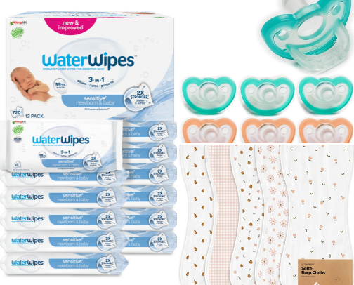 Diaper Bag Staples cover photo collage