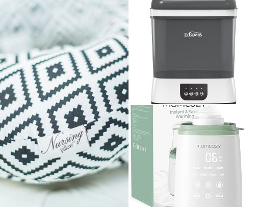 Must-Have Items for First-Time Moms cover photo collage