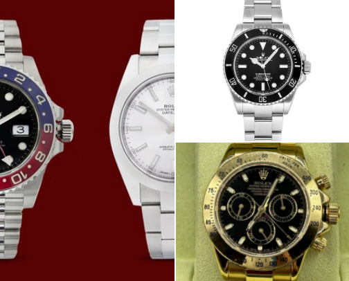 The Best of the Best; Luxury watches⌚ brands cover photo collage