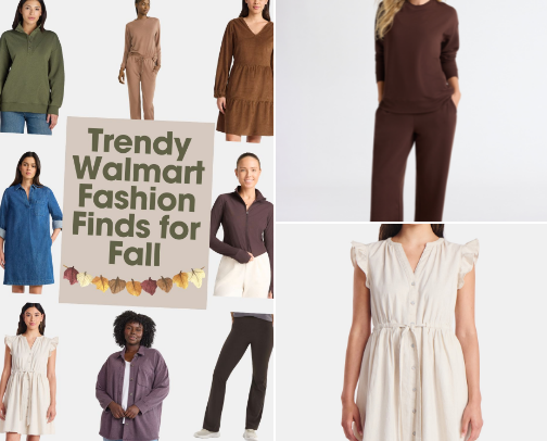 Trendy Walmart Fall Fashion Finds | Affordable, Chic & On-Trend Outfits for Women cover photo collage
