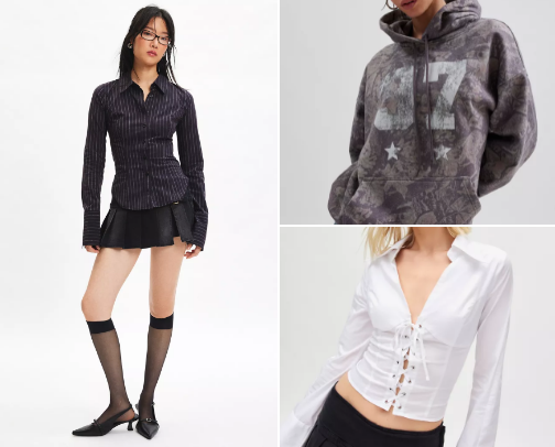 fall clothing cover photo collage