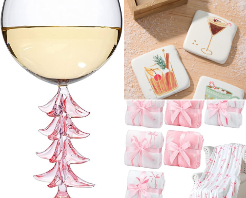 Pink & Pretty Christmas favorite finds! cover photo collage