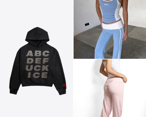 Back to school clothes shopping cover photo collage