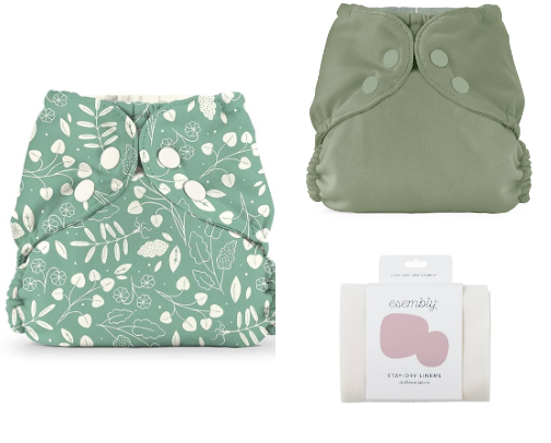 Everything you need to try cloth-diapering cover photo collage
