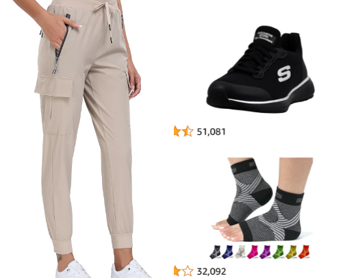Womens clothes / shoes cover photo collage