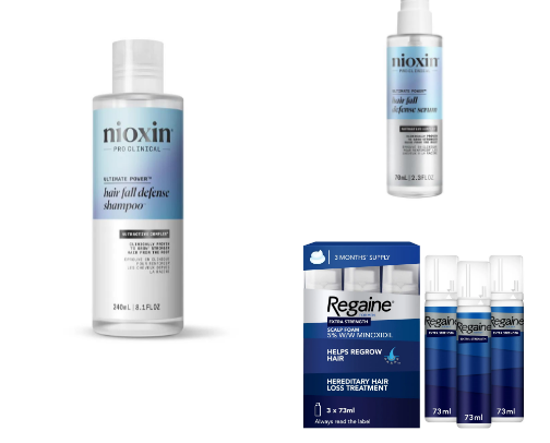 Hair Loss? I THINK NOT cover photo collage