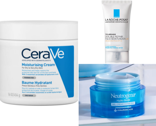 BEST MOISTURIZER FOR DRY SKIN (2026) cover photo collage