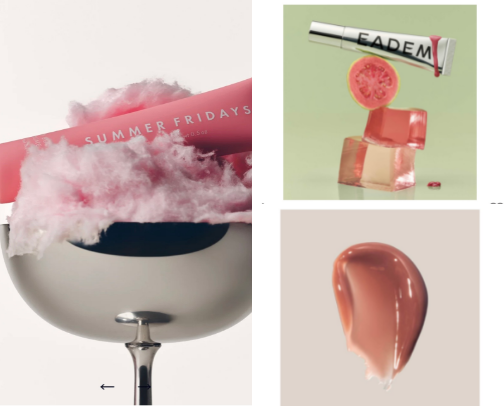 Pinks & Nudes | Your lipgloss directory cover photo collage