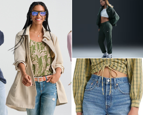 My favorite women's clothing in all ocassion cover photo collage