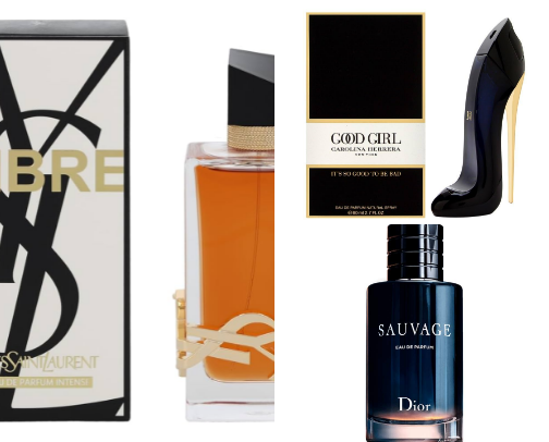 Signature scents cover photo collage