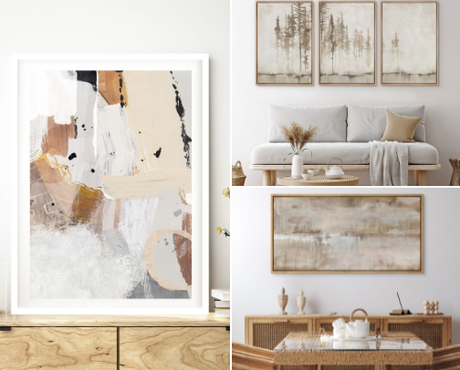 Affordable Art That Looks Expensive cover photo collage